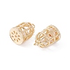 Brass Micro Pave Cubic Zirconia Pendants X-ZIRC-P100-01G-2