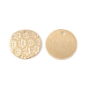 Ion Plating(IP) 304 Stainless Steel Pendant STAS-H168-36G-1