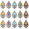 Bohemian Dyed Synthetic Turquoise Pendants FIND-YWC0003-02AB-01-2