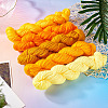 5 Bundles 5 Colors Yellow Theme Acrylic Fiber Yarn OCOR-TA0003-18A-6