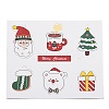 6 Styles Christmas Paper Gift Tag Display Cards CDIS-Q006-01B-1