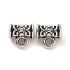 Tibetan Style Alloy Tube Bails TIBE-1183-AS-LF-3