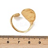 304 Stainless Steel Cuff Open Rings for Women RJEW-H255-01G-03-5