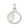 Non-Tarnish 304 Stainless Steel Pendants LS-STAS-A062-16P-2