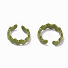 Spray Painted Alloy Cuff Rings X-RJEW-T011-16-RS-2