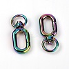 (Clearance Sale)Zinc Alloy Swivel Clasps PALLOY-TAC0023-17D-1