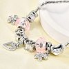 Alloy European Beads Charm Bracelets BJEW-F495-12P-5