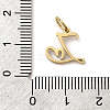 26Pcs 304 Stainless Steel Letter A~Z Charms STAS-P411-01G-3