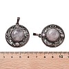 Natural Rose Quartz Pendants G-Q158-03A-R06-3