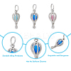 18Pcs 2 colors Alloy Pendants MPDL-DC0001-04-4