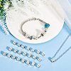 Sterling Silver Beads STER-WH20009-04G-P-6