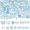 250Pcs 14 Styles Transparent Acrylic Beads TACR-PA0001-15-7