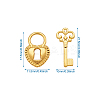 Tibetan Style Alloy Pendants TIBEP-TA0002-35-9