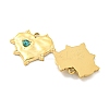 Real 18K Gold Plated PVD Vacuum Plating 304 Stainless Steel Pendants STAS-L278-028G-02-2