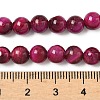 Grade B Natural Tiger Eye Beads Strands G-F591-18-8mm-05-01-6