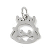 Non-Tarnish 304 Stainless Steel Pendants STAS-L279-001P-05-1
