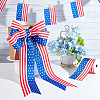 Independence Day Polyester Ribbon OCOR-WH0078-18C-4