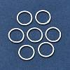 Brass Soldered Closed Jump Rings X-KK-M165-10mm-02S-RS-1
