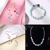 120Pcs 15 Colors Electroplate Transparent Glass Beads GLAA-CJ0001-77-8
