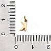 304 Stainless Steel Charms SA-CBABF3F-01G-K-3