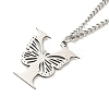 201 Stainless Steel Necklaces NJEW-Q336-01Y-P-4
