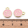 Alloy and Enamel Charms ENAM-T021-28L-3