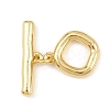 Brass Toggle Clasps KK-G548-41G-02-1