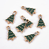 Eco-Friendly Alloy Enamel Pendants LS-X-ENAM-T011-70-NR-1