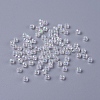 Eco-Friendly Transparent Acrylic Beads PL730-2-3