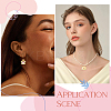 16Pcs 8 Styles Valentine's Day Brass Enamel Pendants KK-BBC0028-93-6