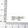 Brass Micro Pave Cubic Zirconia Pendants KK-P339-17P-3