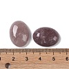 Natural Strawberry Quartz Cabochons G-B080-01A-05-3
