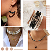 3 Strands 3 Colors Flat Round Handmade Polymer Clay Beads CLAY-SC0001-68A-5