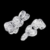 Transparent Crackle Acrylic Beads TACR-U008-02B-2