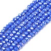 Electroplate Glass Beads Strands LS-EGLA-A044-P2mm-B32-1