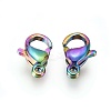 Ion Plating(IP) 304 Stainless Steel Lobster Claw Clasps STAS-H353-C-02M-2