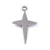 Non-Tarnish 304 Stainless Steel Pendants STAS-P288-01P-2