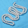 ABS Plastic Imitation Pearl Round Beads X-MACR-S789-20mm-01-3