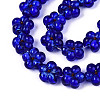 Handmade Silver Foil Glass Beads FOIL-N030-01B-3
