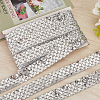 Polyester with PT Paillette Lace Trim Ribbon OCOR-WH20073-01C-3