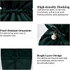 Velvet Jewelry Bags with Drawstring & Plastic Imitation Pearl TP-NB0001-20B-4