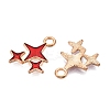 Alloy Enamel Pendants ENAM-T020-38C-RS-2