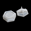 Hexagon Shape Candle Jar Molds LS-DIY-K073-03-5