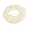Transparent Glass Beads Strands LS-EGLA-N016-4mm-05-2