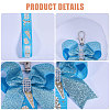 4Pcs 2 Colors Cloth Bowknot Pendant Decoration FIND-CA0010-24A-4
