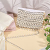 Iron Rhinestone Cup Chains DIY-GL0005-71-5