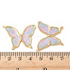 304 Stainless Steel Enamel Pendants STAS-V015-61F-G-3