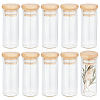 Transparent Glass Bottle CON-WH0092-34C-1