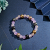 8Pcs 4 Colors 304 Stainless Steel European Beads STAS-UN0020-89-3