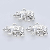Tibetan Style Alloy Pendants X-TIBE-R316-020AS-RS-1